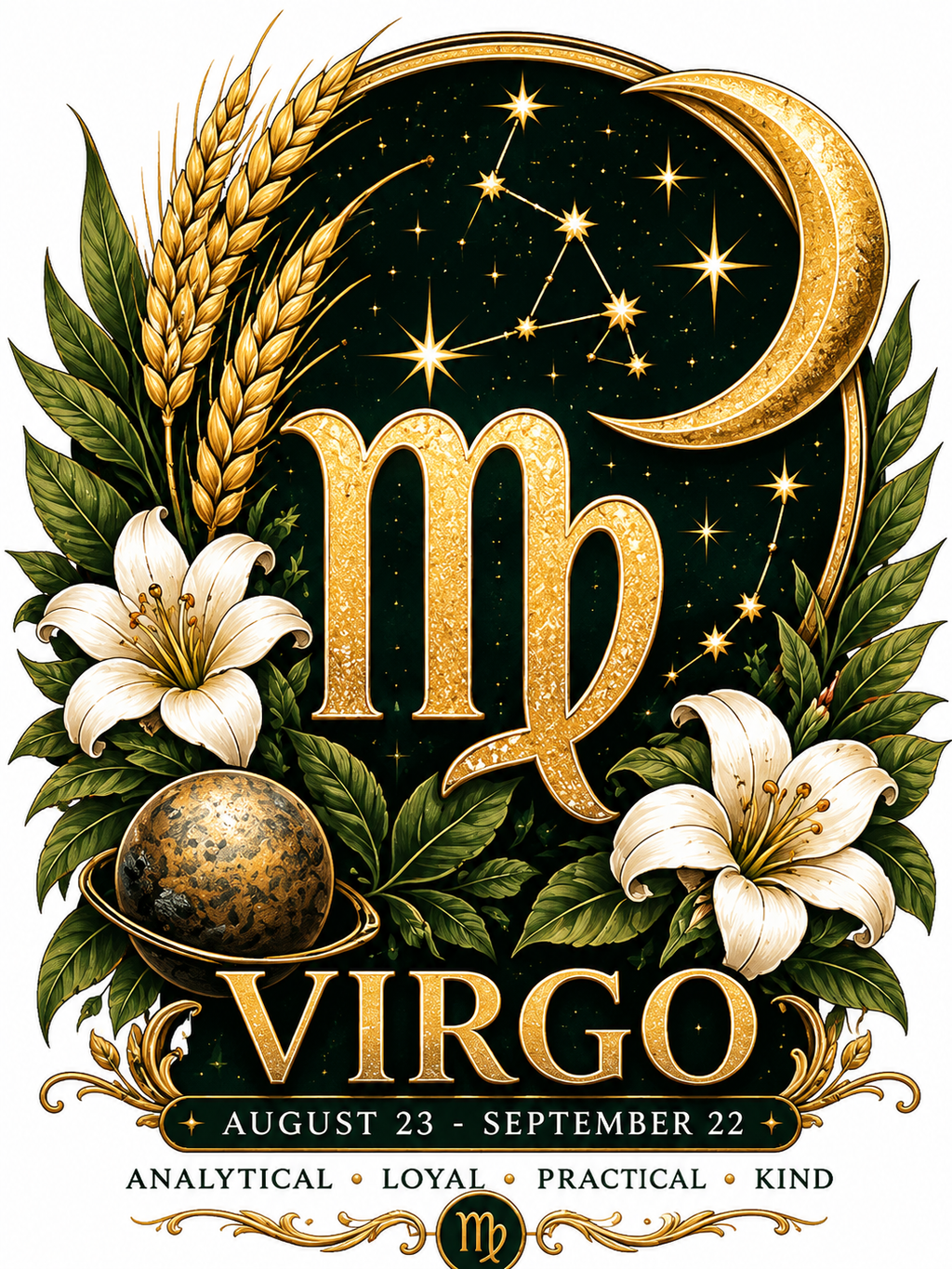The Ornate Virgo Zodiac