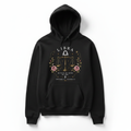 Libra Black Hoodie