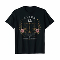 Libra Black T-Shirt