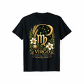 Ornate Virgo Black T-Shirt