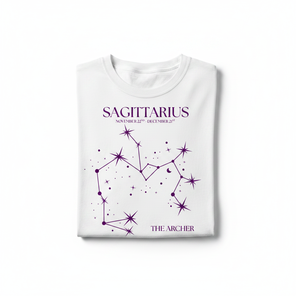 Sagittarius T-Shirt Mockup